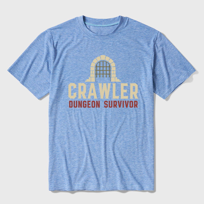 Dungeon Survivor Crawler Ultra Soft Heather Tees