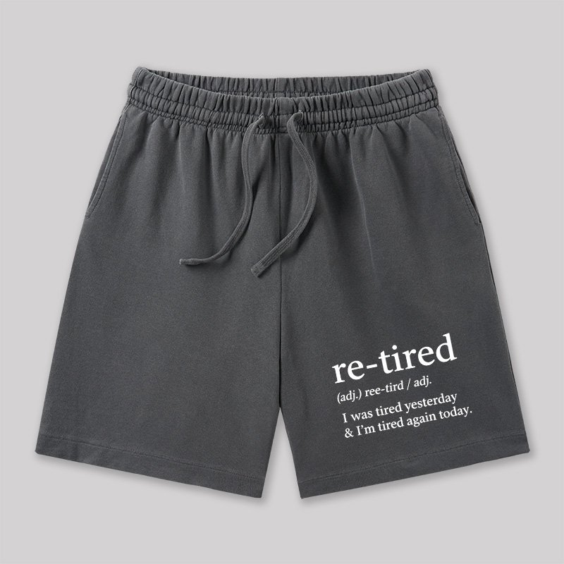 Definition Of Retired Geeky Washed Shorts