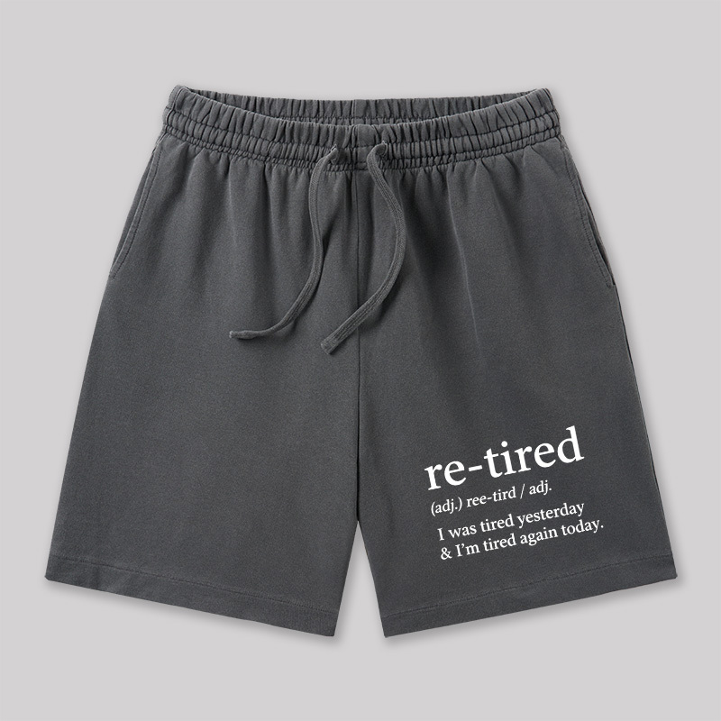 Definition Of Retired Geeky Washed Shorts