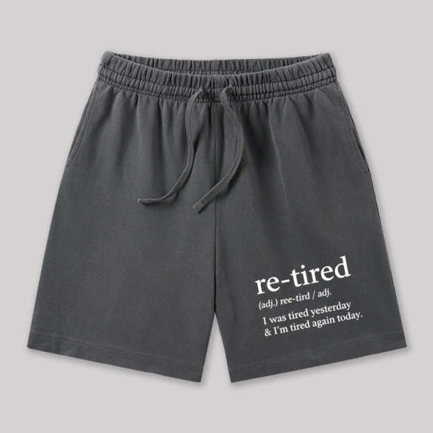 Definition Of Retired Geeky Washed Shorts
