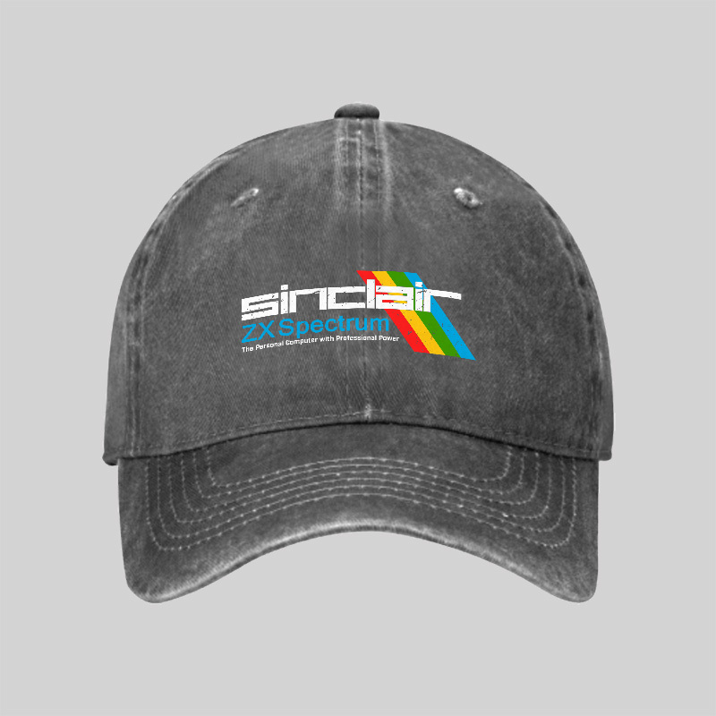 Sinclai ZX Spectrum Geek Washed Vintage Baseball Cap