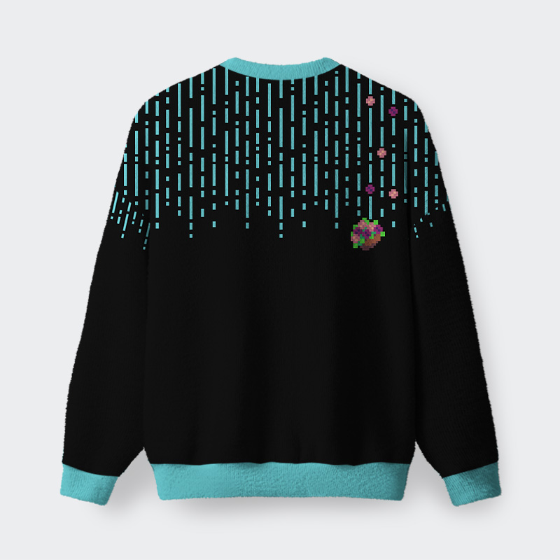 Don't Panic Fuzzy Fleece Sweatshirt
