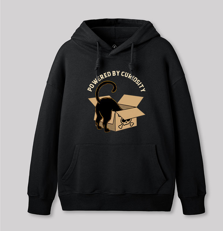 Powered By Curiosity Geek Hoodie