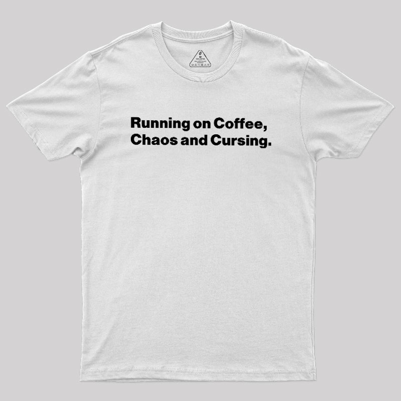 Running on Coffee Geek T-Shirt