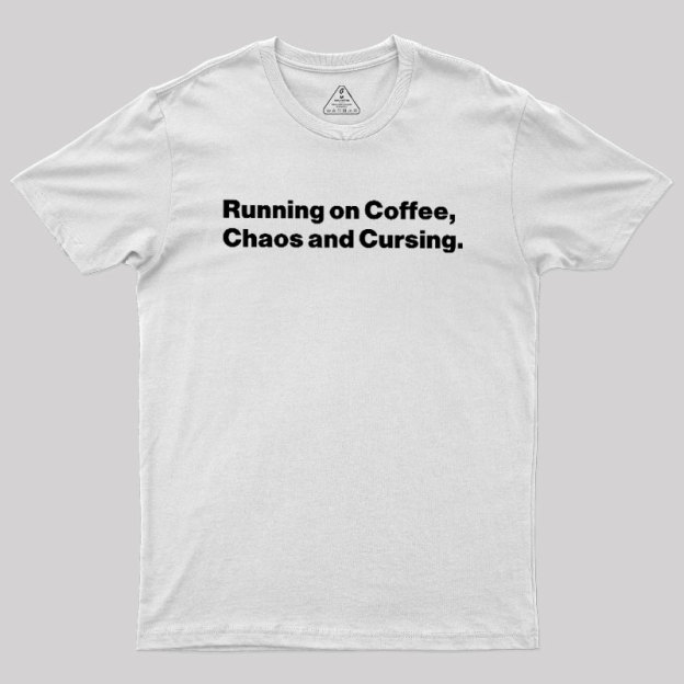 Running on Coffee Geek T-Shirt