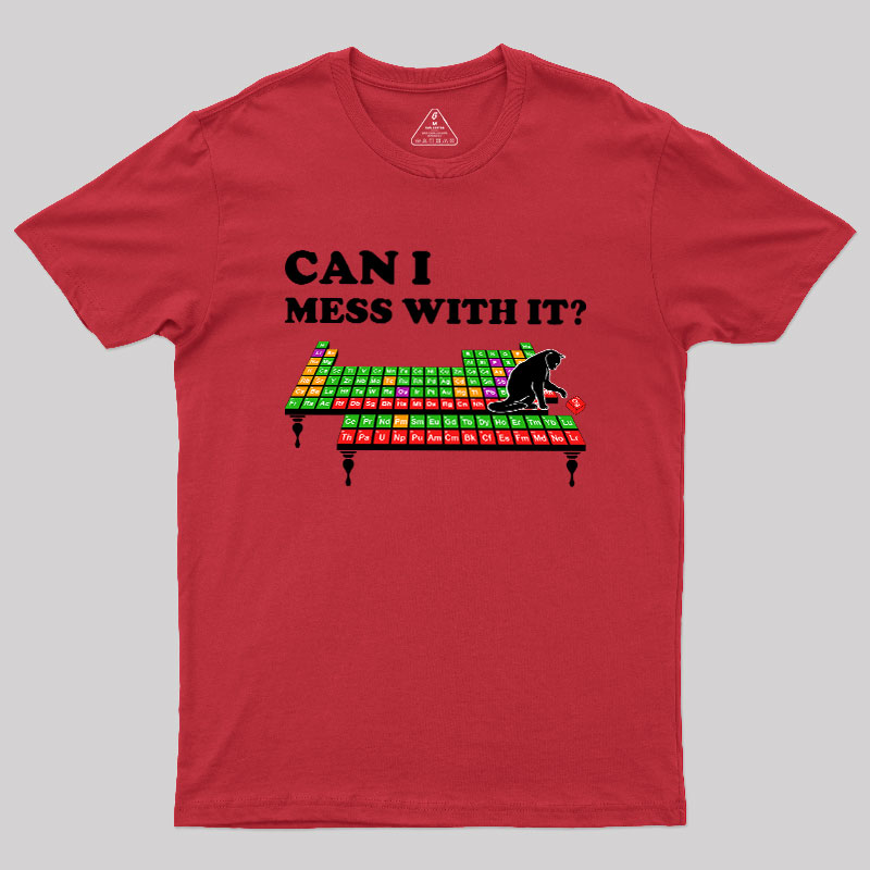 Felines Science Periodic Table Cat Geek T-Shirt