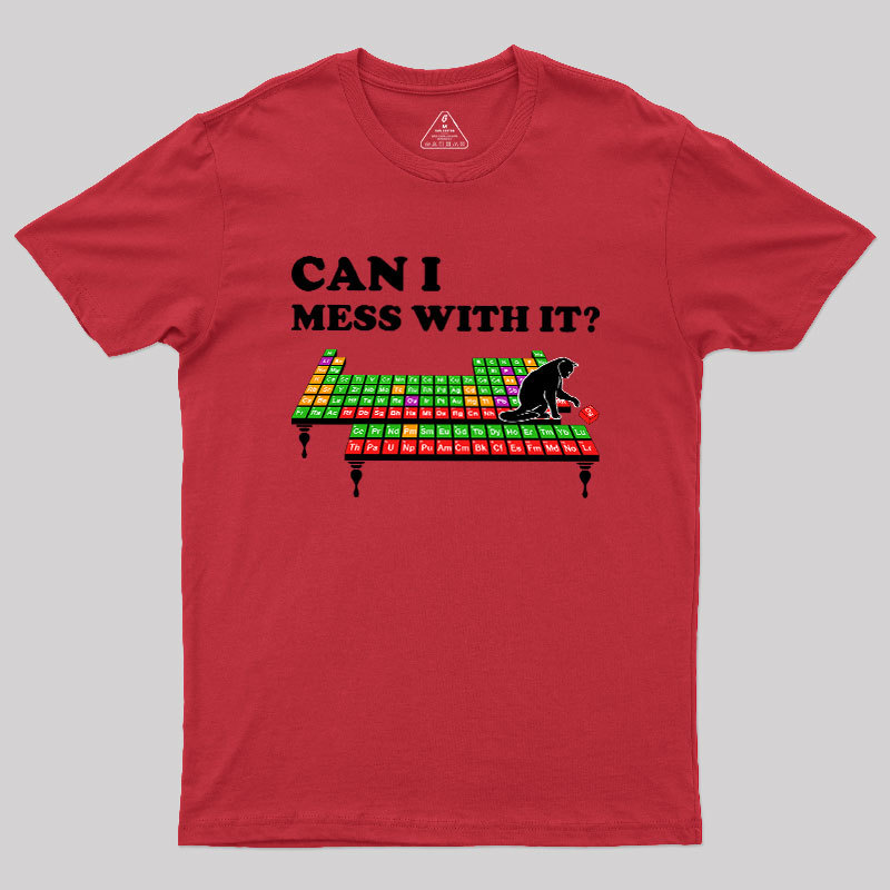 Felines Science Periodic Table Cat Geek T-Shirt