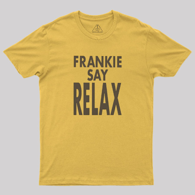Frankie Say Relax Geek T-Shirt