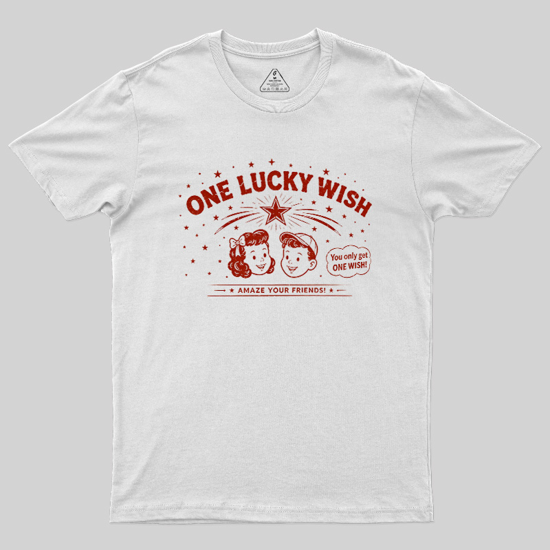 One Lucky Wish Geek T-Shirt