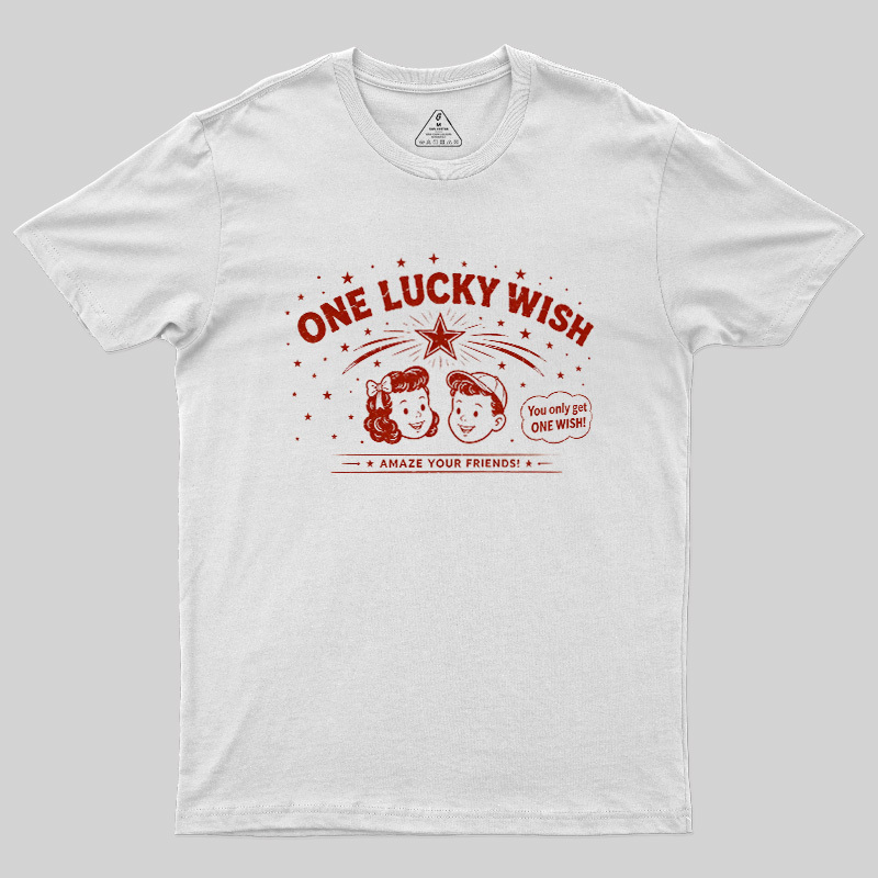 One Lucky Wish Geek T-Shirt