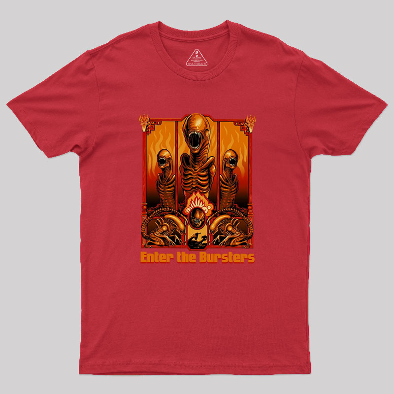 Enter the Bursters Geek T-Shirt