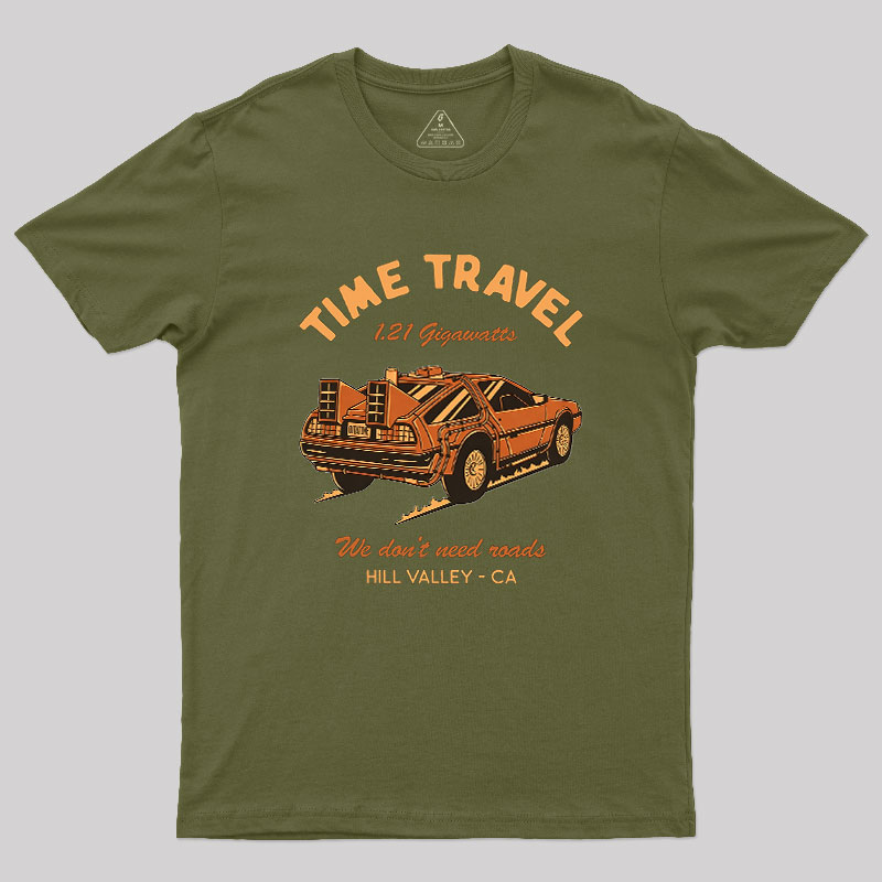 Vintage Time Travel Geek T-Shirt