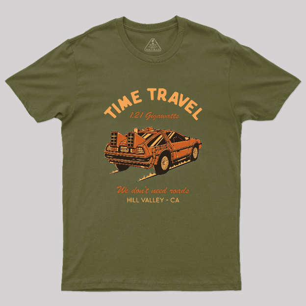 Vintage Time Travel Geek T-Shirt
