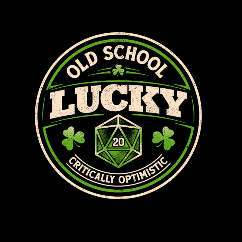 Old School Lucky Geek T-Shirt