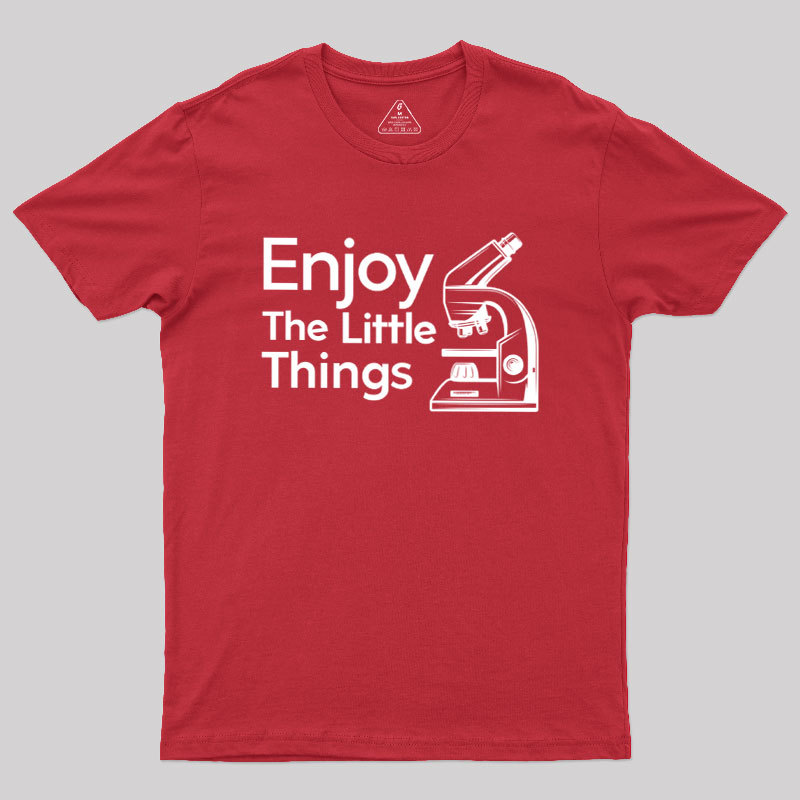 Enjoy The Little Things Geek T-Shirt