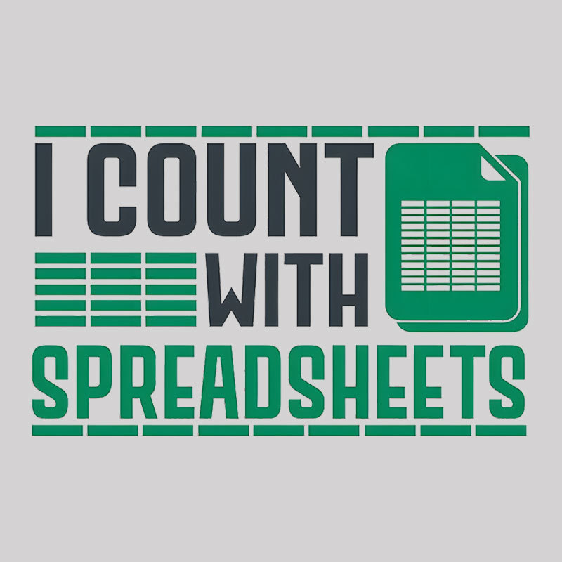 Funny Spreadsheet Accountant Geek T-Shirt