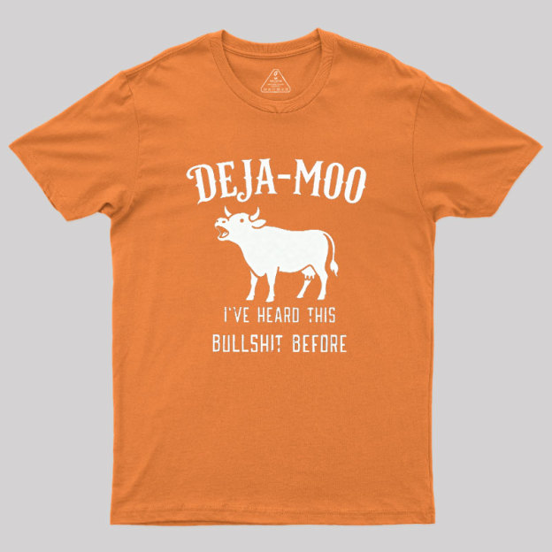 Deja-Moo Geek T-Shirt