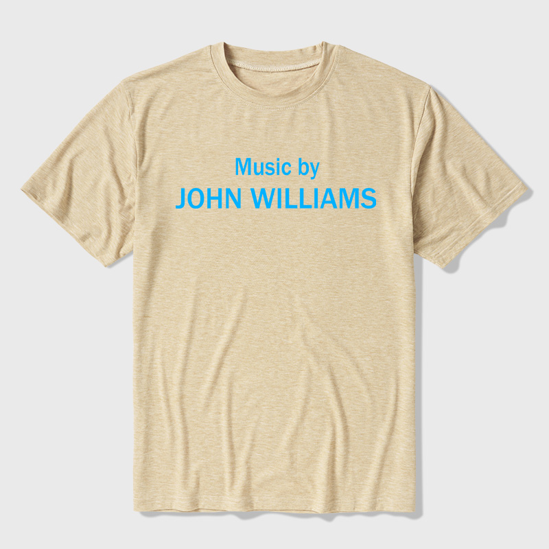 Music by John Williams Ultra Soft Heather Tees