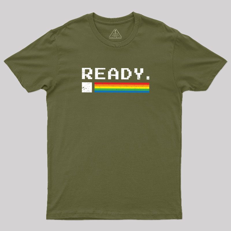 Commodore 64 Ready Geek T-Shirt