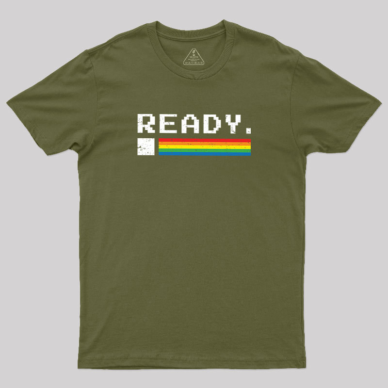 Commodore 64 Ready Geek T-Shirt