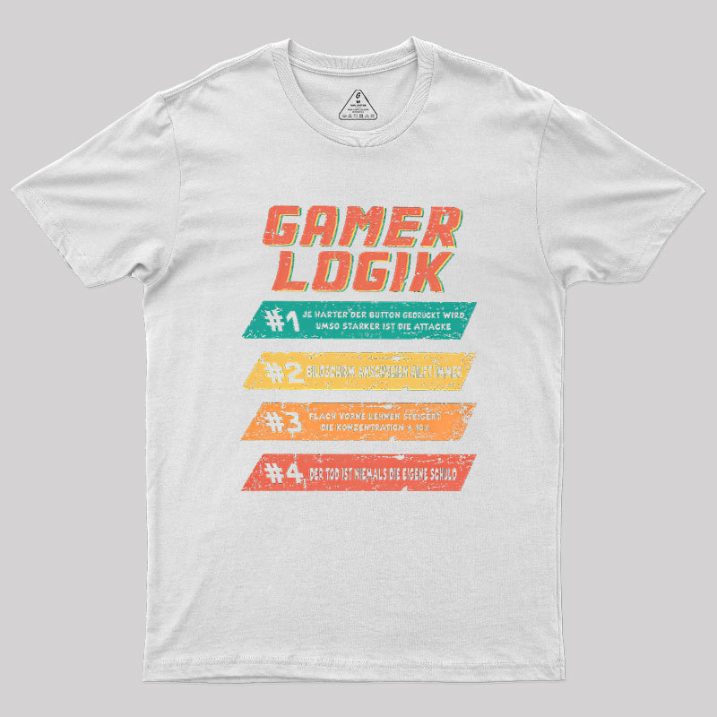 Gamer Logik Geek T-Shirt