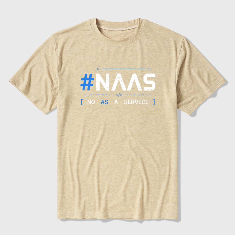 NaaS No As A Service Ultra Soft Heather Tee
