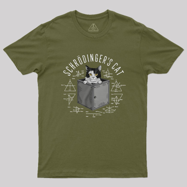 Schrodinger Cat Formulas Geek T-Shirt