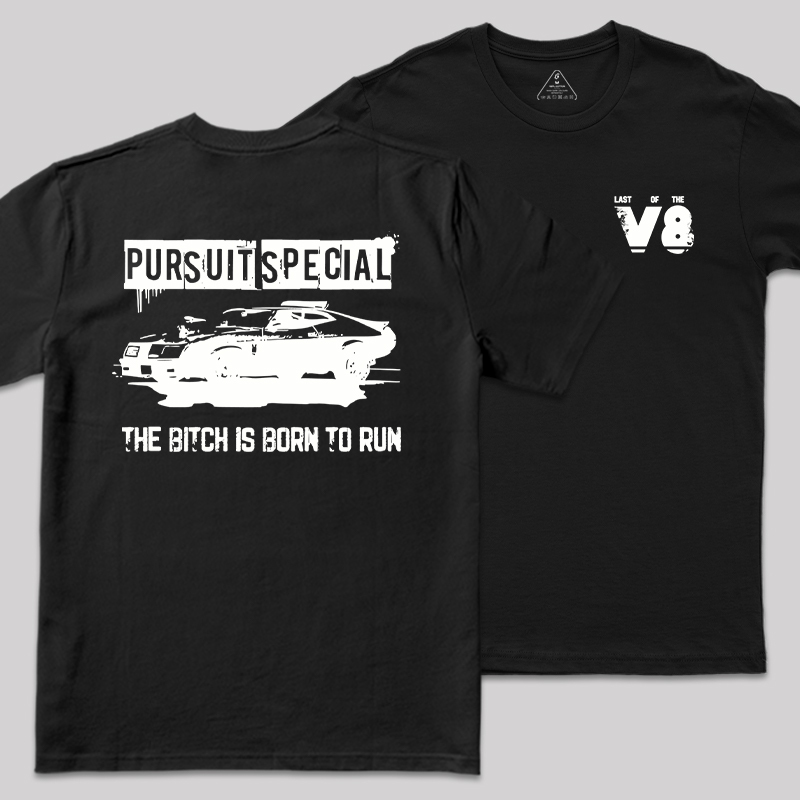 Road Warrior Front and Back Printed Geek T-Shirt