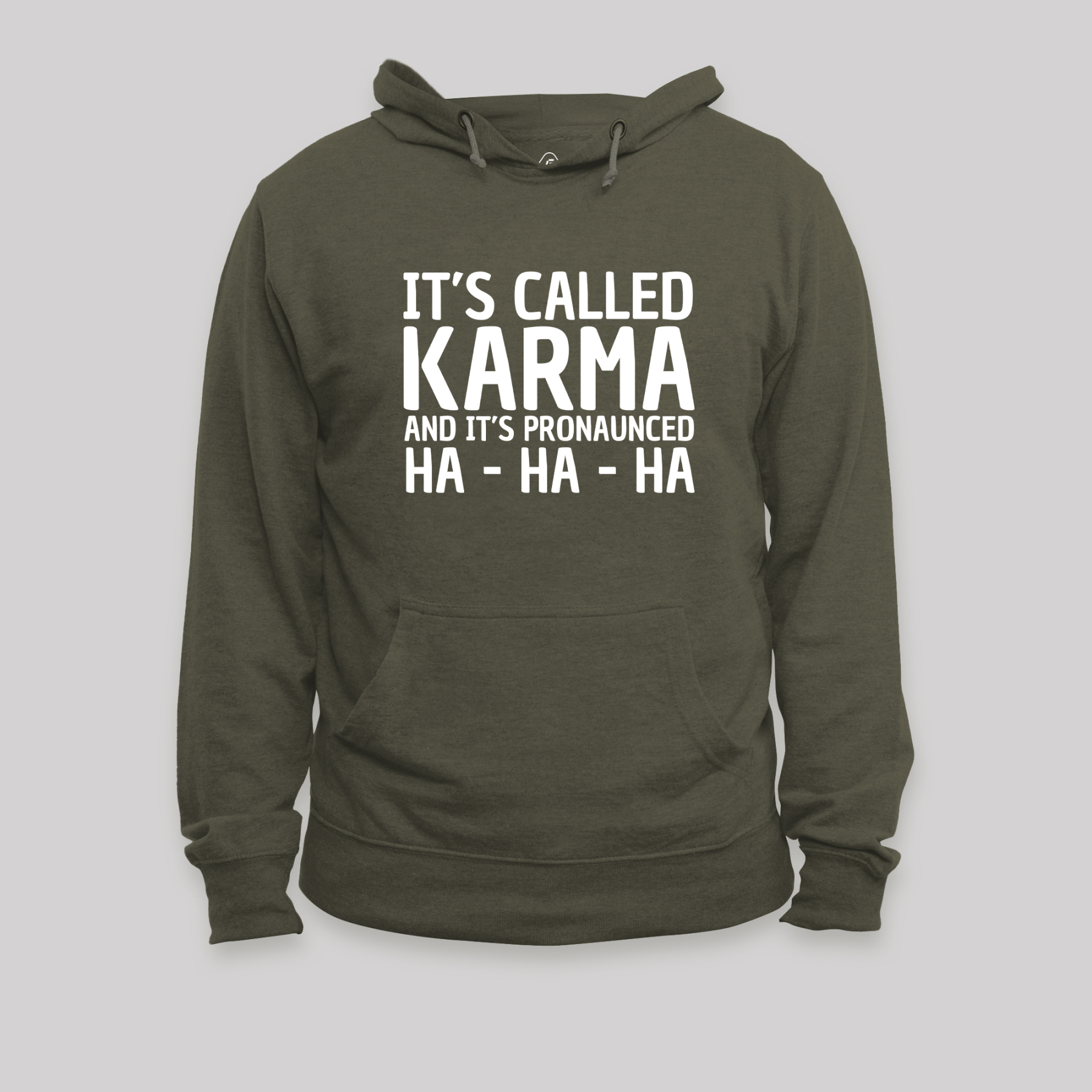 Karma Funny Geek Hoodie