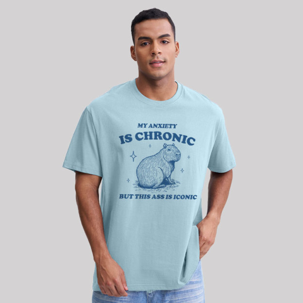 My Anxiety Is Chronic Geek T-Shirt