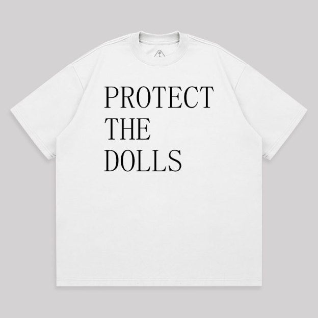 Protect The Dolls Unisex Oversized T-shirt