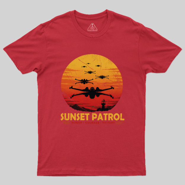 Red Squadron Geek T-Shirt