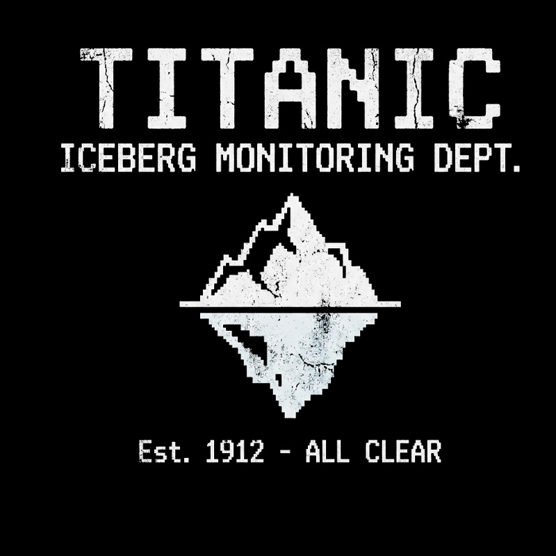 Titanic Iceberg Monitoring Dept Geek T-Shirt