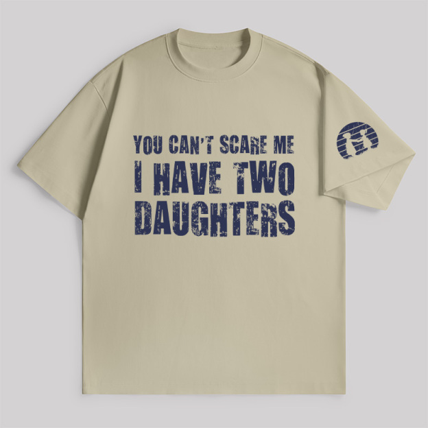 You Can't Scare Me Unisex Oversized T-shirt