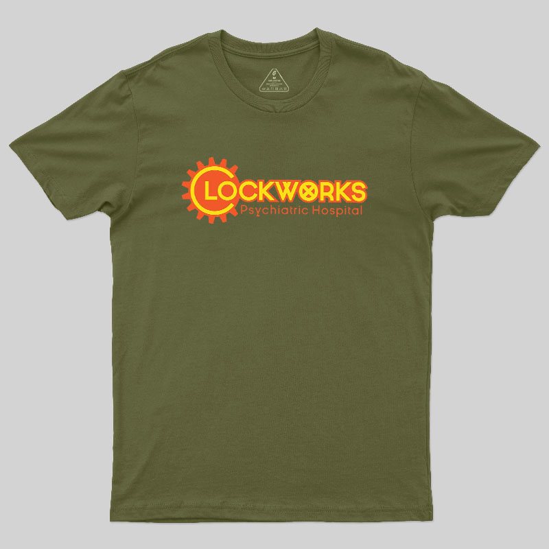 Clockworks Psychiatric Hospital Geek T-Shirt