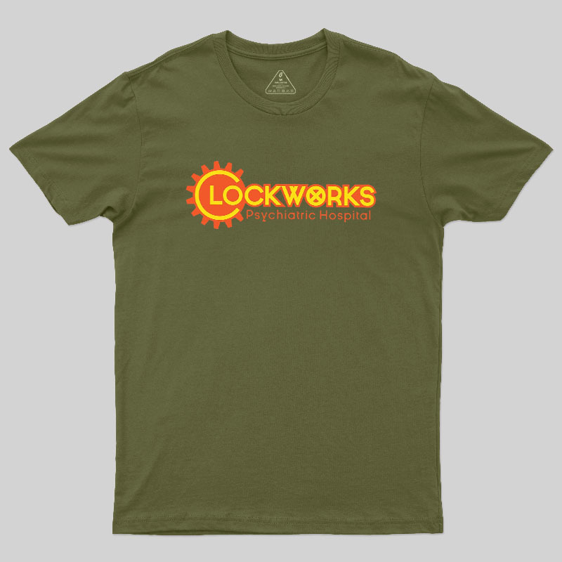 Clockworks Psychiatric Hospital Geek T-Shirt