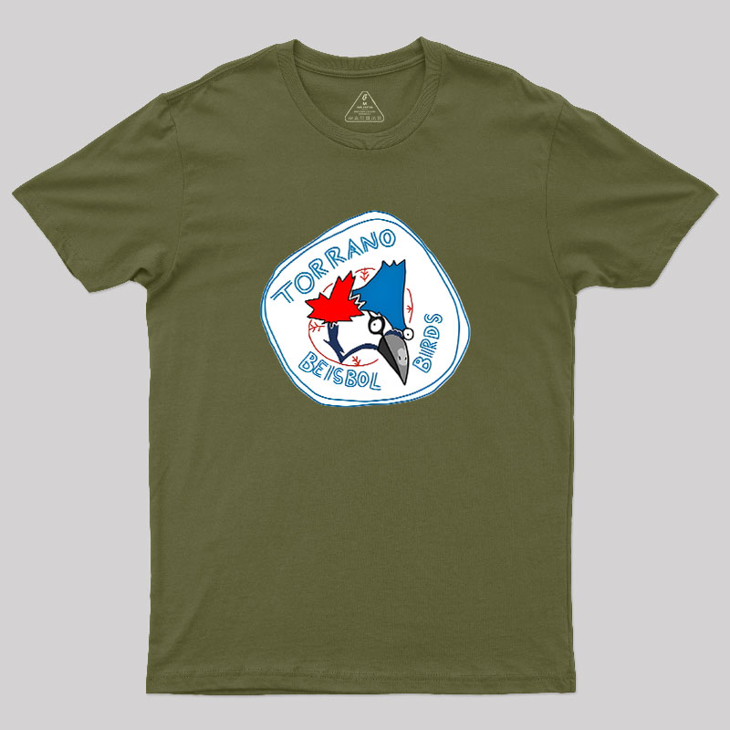 Beisbol Birds Geek T-Shirt