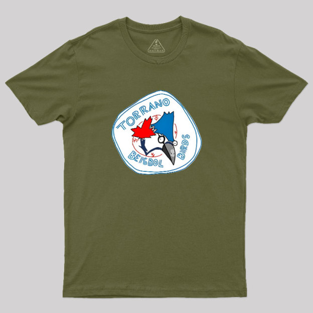 Beisbol Birds Geek T-Shirt