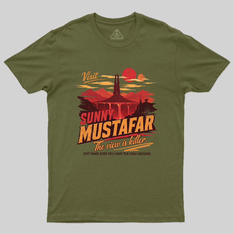 Sunny Mustafar Geek T-Shirt