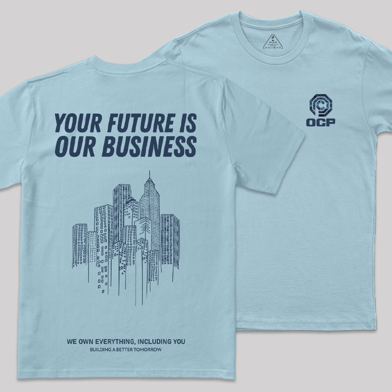 Robocop OCP Front and Back Printing Geek T-Shirt