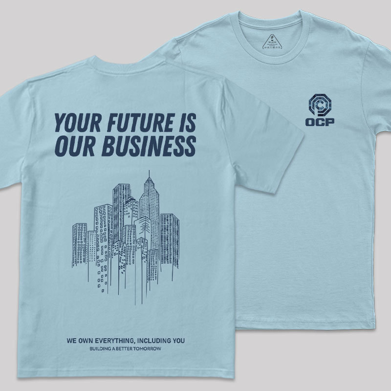 Robocop OCP Front and Back Printing Geek T-Shirt