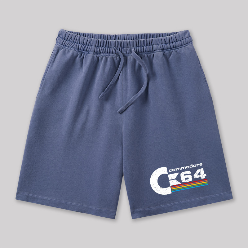 Commodore 64 Geeky Washed Shorts