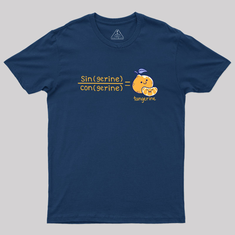 Tangerine Math Pun Geek T-Shirt