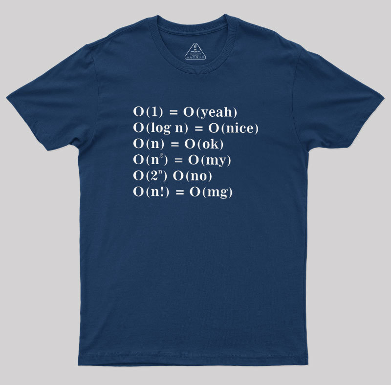 Alternative Big O Notation Geek T-Shirt