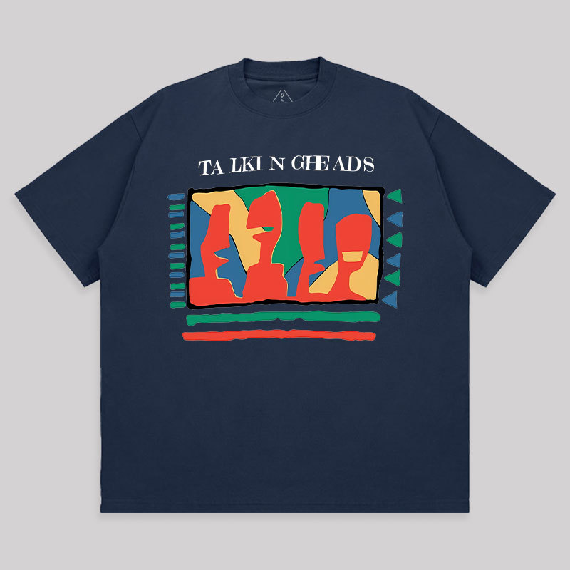 Talking Heads Unisex Oversized T-shirt