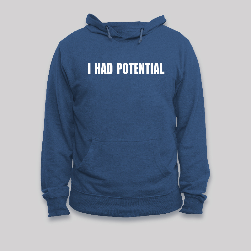 I Had Potential Funny Geek T-Shirt Geek Hoodie