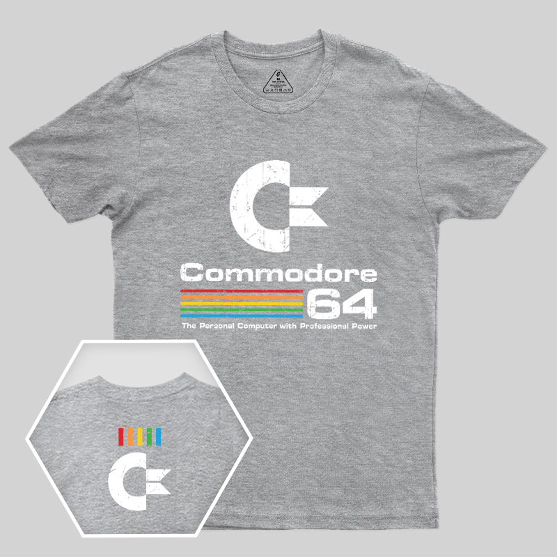 Commodore 64 Vintage Geek T-Shirt