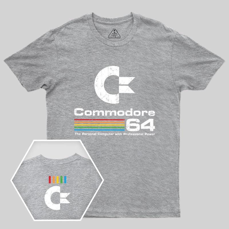 Commodore 64 Vintage Geek T-Shirt