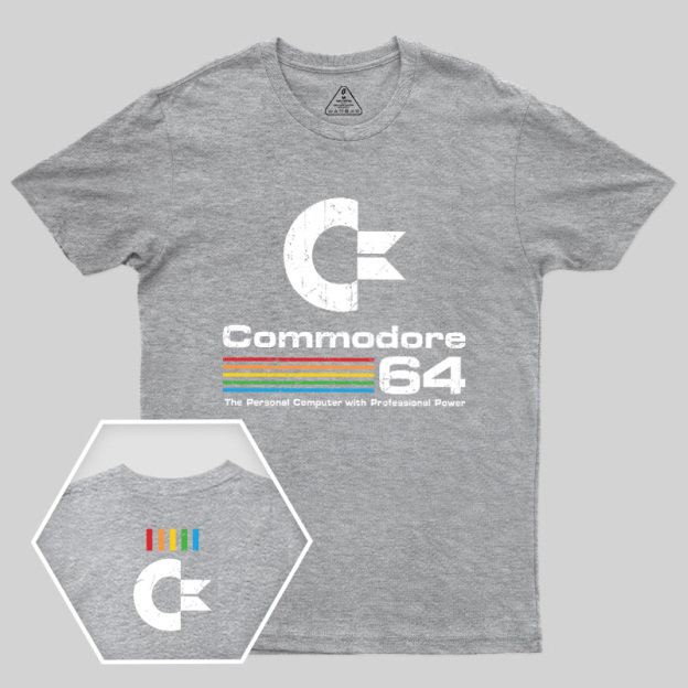 Commodore 64 Vintage Geek T-Shirt