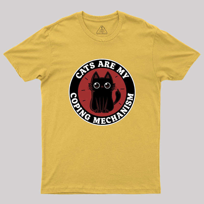 Coping Mechanism Geek T-Shirt